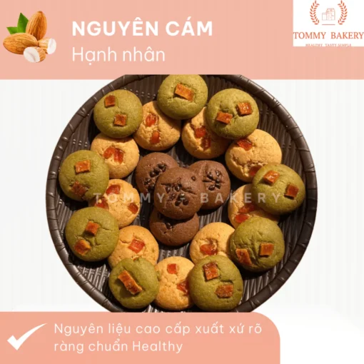 Cookie Hạnh Nhân Nguyên Cám - Thơm Ngon & Lành Mạnh - Hình ảnh 4