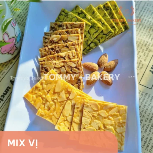 Bánh ngói Hạnh nhân healthy -Tommy Bakery-200gram - Hình ảnh 7