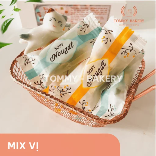 Kẹo hạnh phúc nougat ít ngọt nhà Tommy Bakery - Hình ảnh 5