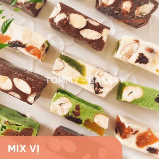 Kẹo hạnh phúc nougat ít ngọt nhà Tommy Bakery - Hình ảnh 6